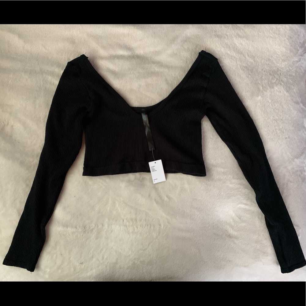Cropped long sleeve UO